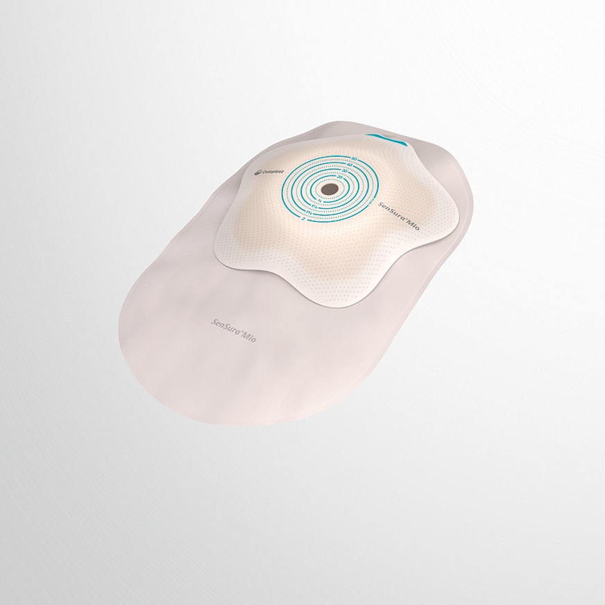 SenSura Mio Concave 1-teiliger geschlossener Beutel