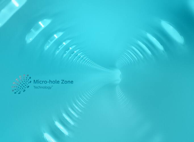 Assurer une vidange complète de la vessie avec la Micro-hole Zone Technology