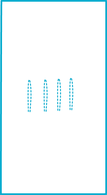 InterDry zwischen Fingern