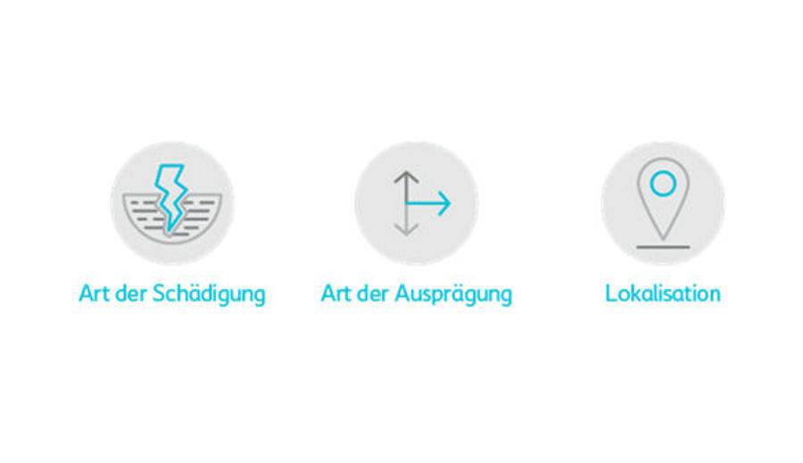 Ulkus-Klassifikation: Schädigungstyp, Ausprägung und Lokalisation als Grundlage der Wundbeurteilung.