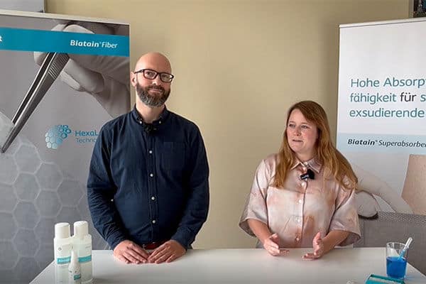 Teaser: Einsatz von Biatain® Fiber
